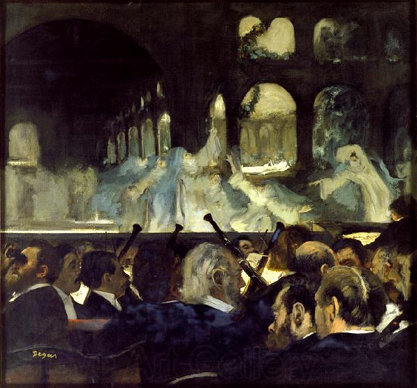 Edgar Degas The Ballet Scene from Meyerbeer's Opera Norge oil painting art